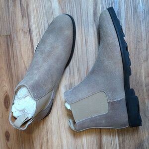 Taft The Drake Boot Gaucho Women's Tan Chelsea Boot New In Box Size 9